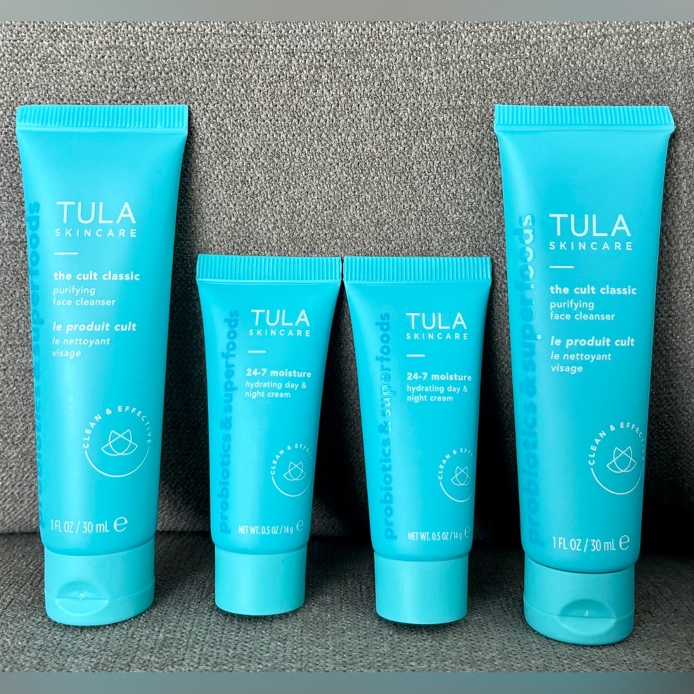 Brand new - Bundle of TULA skincare minis